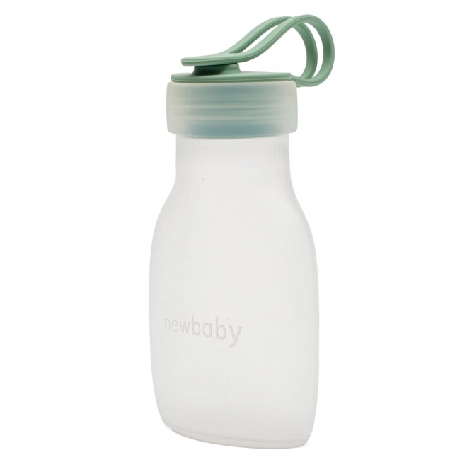 Silicone Milk Bottle New Baby Green