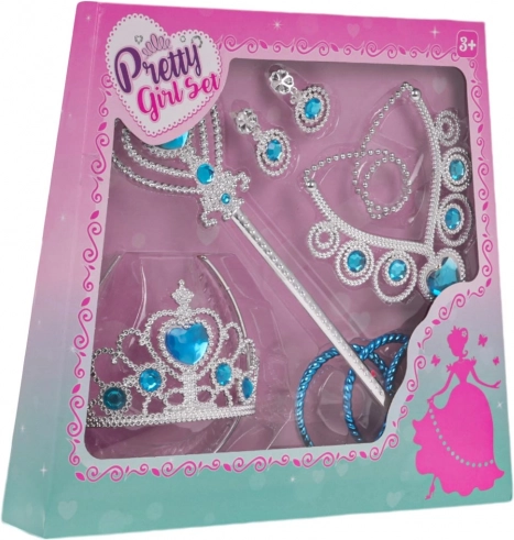 Set voor een kleine prinses – blauw