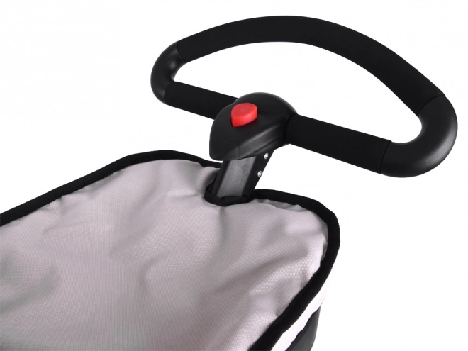 Grote diepe wandelwagen voor poppen – Beige