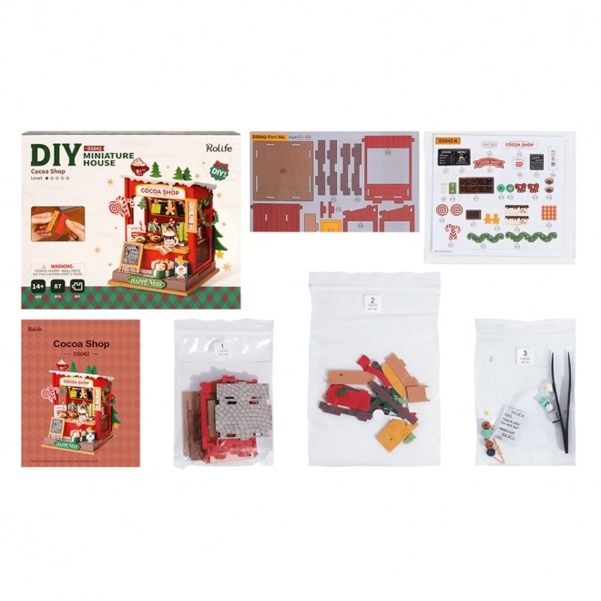 Miniatuur huisje - Koffiekraampje