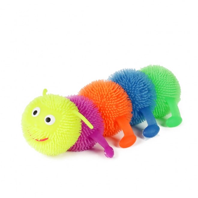 Ophoudende rups 4-delige puffer 16 cm