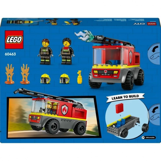LEGO® City 60463 Camion de pompiers avec échelle