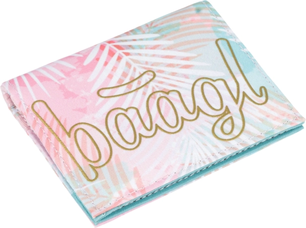 Style Sunset avec feuilles tropicales