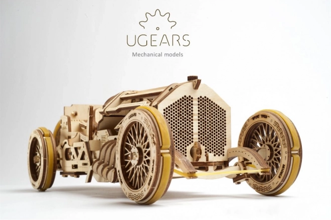 Ugears 3D-puzzel - U9 Grand Prix auto 348 onderdelen