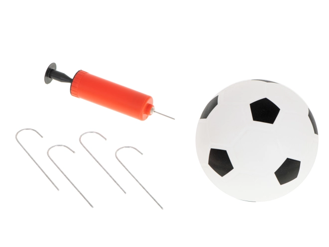 Complete set including ball and pump