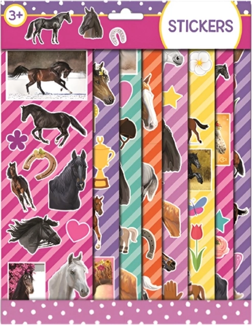 Horse Sticker Set – 8 Sheets