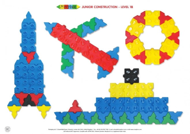 Morphun Constructieve Set 200 stuks - Bouwstenen