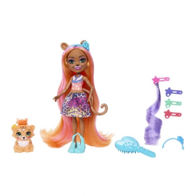 Enchantimals deluxe pop Charisse Cheetah