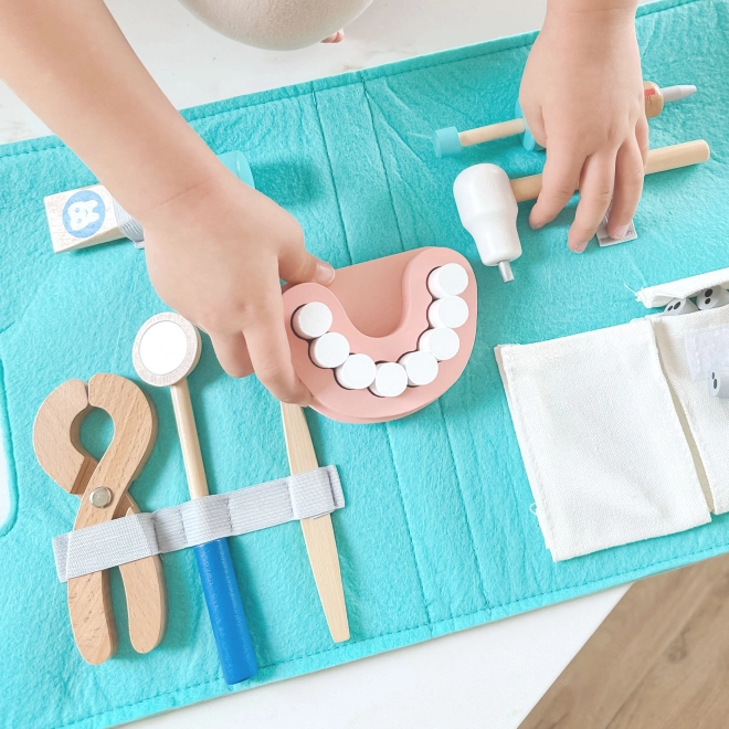 Kleine tandartsset in koffertje van TOOKY TOY