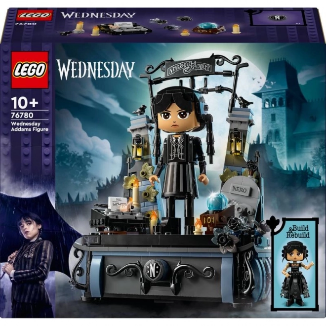 LEGO Wednesday Addams figuur