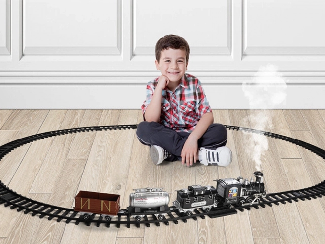 RC0612 Treinlocomotief met wagons op afstandsbediening