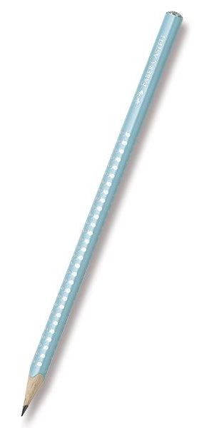 Graphitstift Faber-Castell Sparkle türkisfarben perlmuttfarben