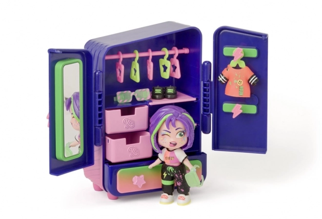 KookyLoos Doll Robin and Wardrobe
