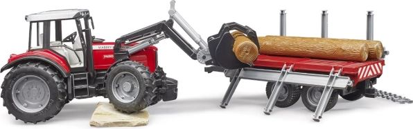 Functional front loader for realistic play