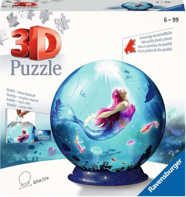 Ravensburger 3D puzzelbal zeemeermin