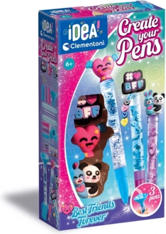 Idea Art mini usine à stylos – meilleurs amis CLEMENTONI