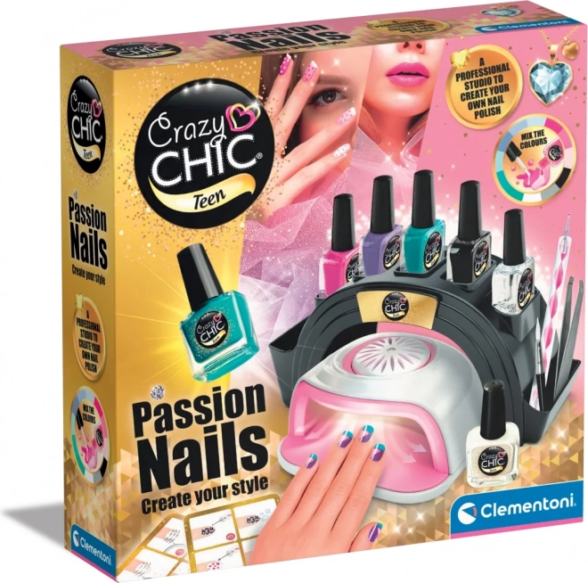 Set voor nagelstyling Crazy Chic