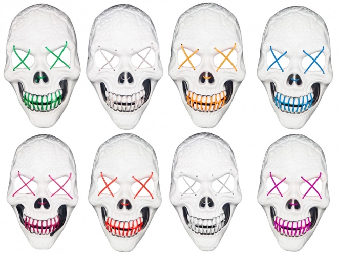 Lichtgevende Halloweenmasker