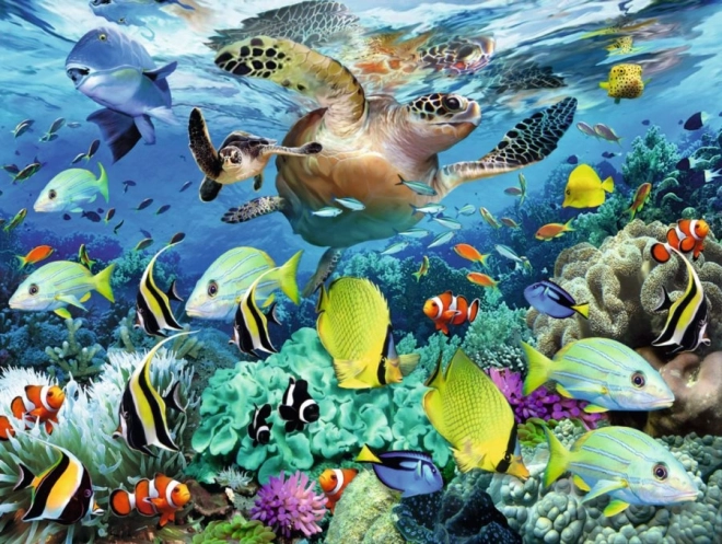 RAVENSBURGER Puzzel Paradijs onder water XXL 150 stukjes