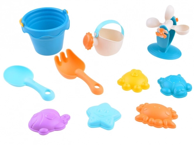 Zachte set voor zand Water emmer en vormen