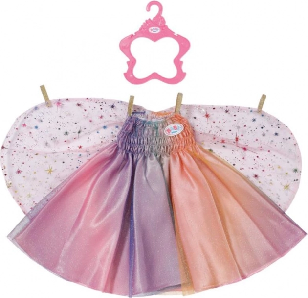 Robe pour poupée BABY born Fée Arc-en-ciel