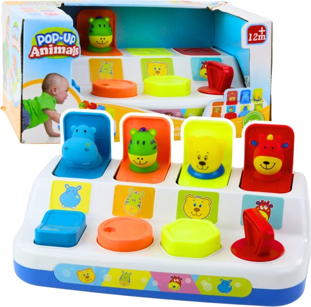 Interactief spel voor kinderen Pop Up Dieren