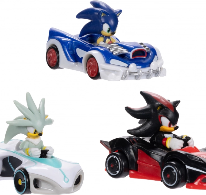 Sonic – voiture métal‑plastique 1:64 (Wave 7)