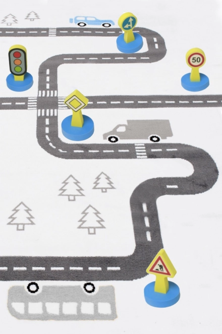 Verkeersborden van schuim