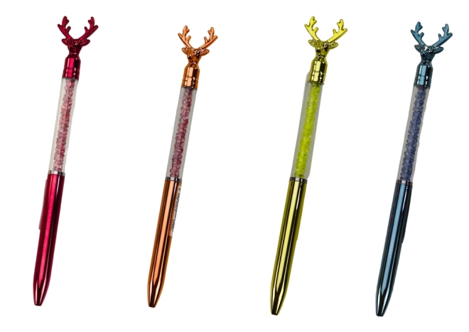 Pero Hert Pen Diamanten Blauw Zwarte Penpunt 0,7 mm Mix
