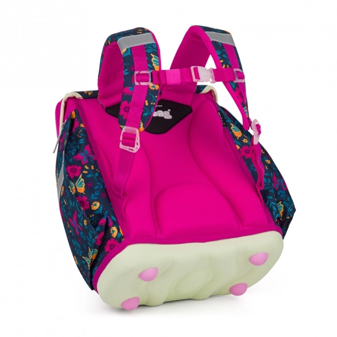 Sac à dos scolaire Premium Light avec motif papillon