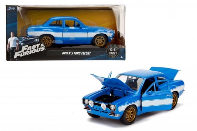 1974 Ford Escort Car Model from Fast and Furious 1:24