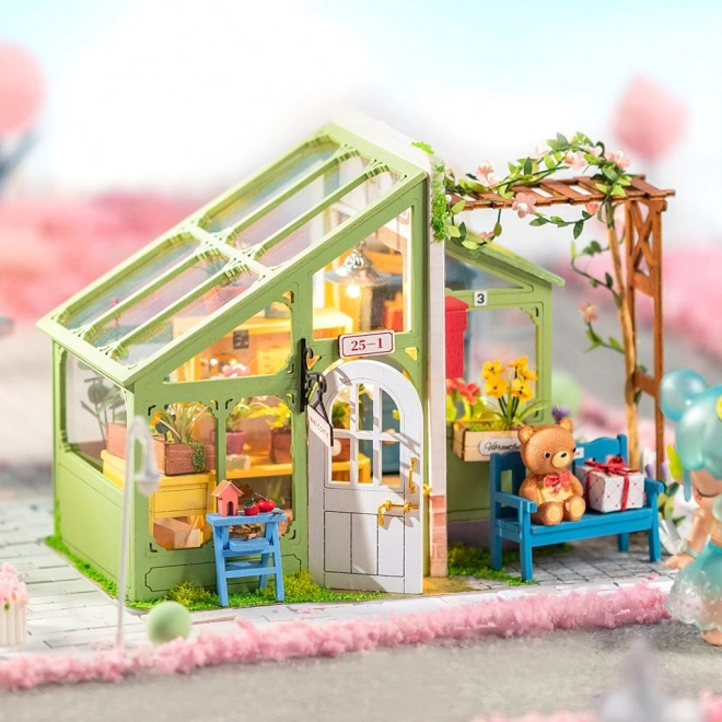 Lentebloemen - Doe-het-zelf Miniatuur Poppenhuis