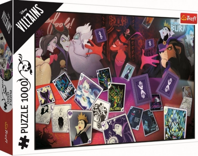 Puzzle 1000 pièces DISNEY VILLAINS – série chanceuse
