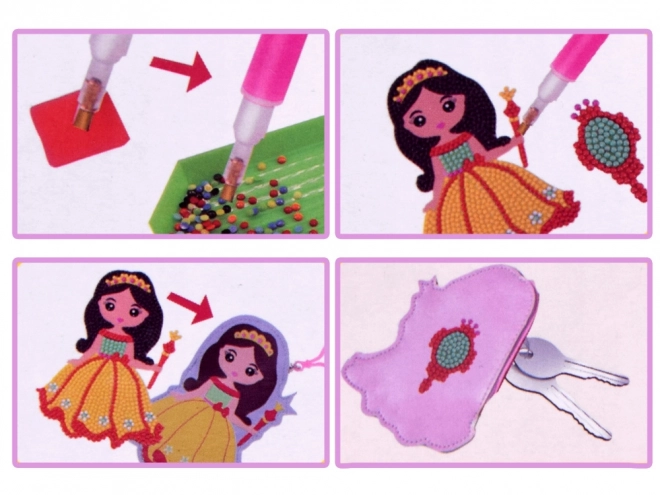 Creatieve set met diamanten stickeren Prinses