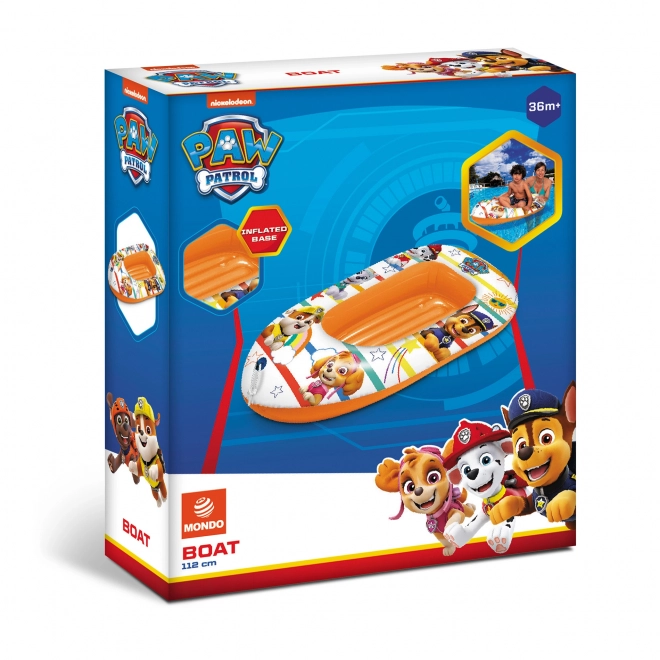 Bateau gonflable pour enfants La Pat' Patrouille