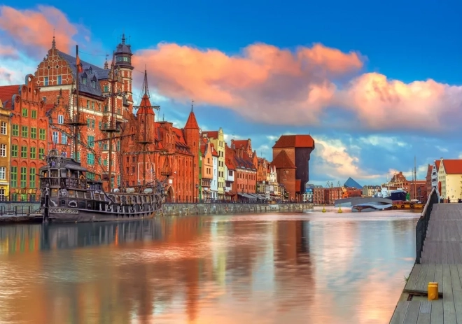 Castorland puzzel Kleuren van Gdańsk 500 stukjes
