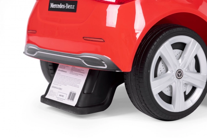 Voiturette Mercedes Classe C guide interactif avec volant – Rouge