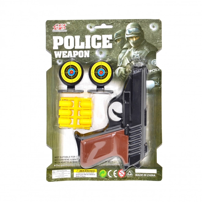Pistool 16 cm - set met 2 doelen