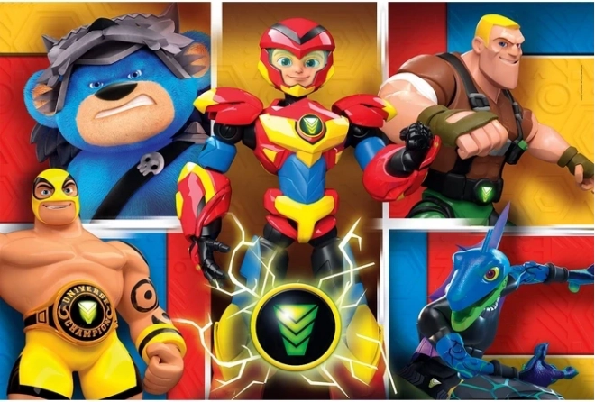Clementoni puzzel Power Players maxi 60 stukjes