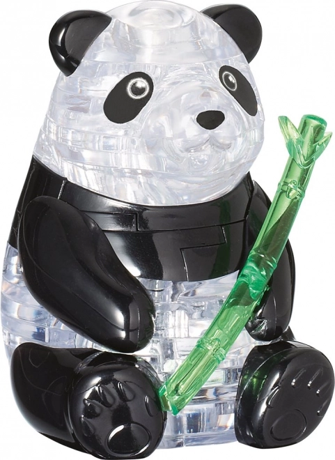 3D kristalpuzzel panda 42 stukjes