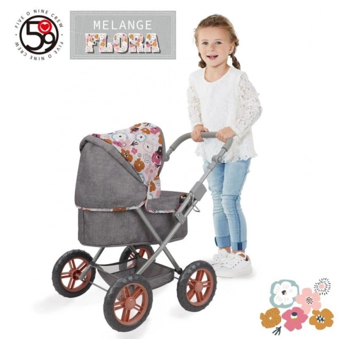 Poppenwagen met tas