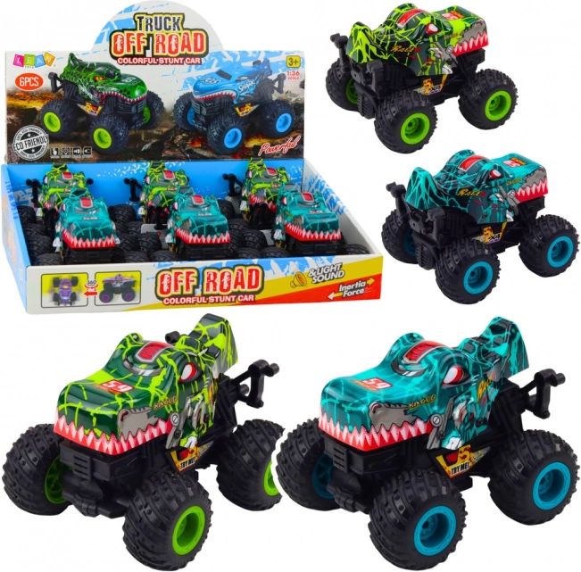 off-road vehicle Dino with drive, lights and sound