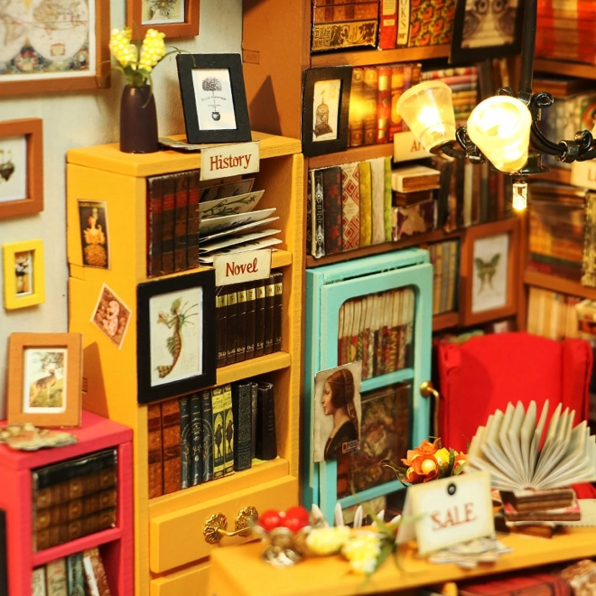 Samova studieruimte - DIY Miniatuur Poppenhuis Bibliotheek