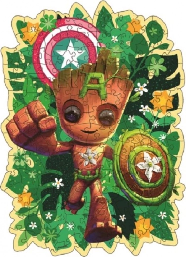 Wooden Outline Puzzle Groot 150 Pieces Ravensburger