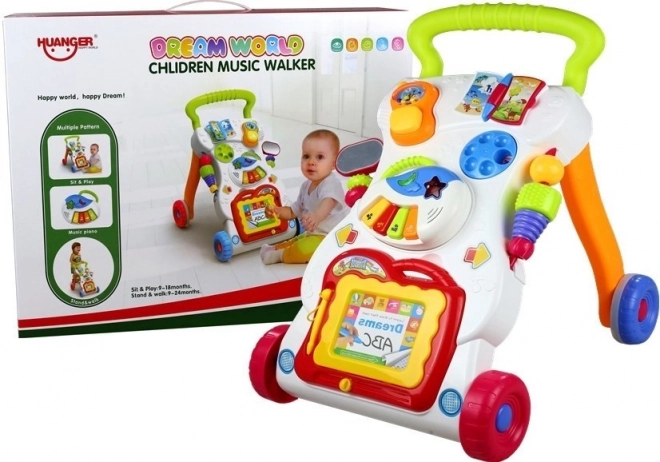 Interactieve Muzikale Loopwagen voor Kinderen