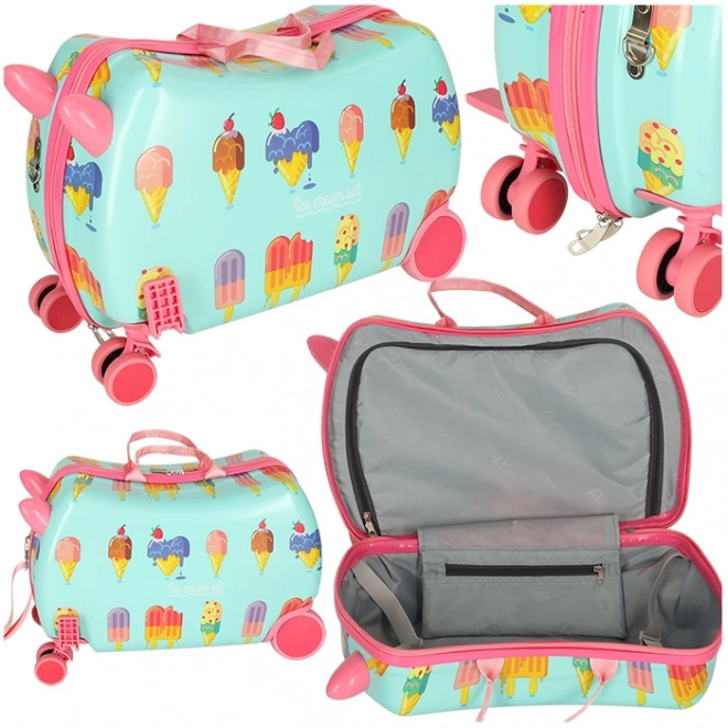 Kindertrolley met ijsjesthema