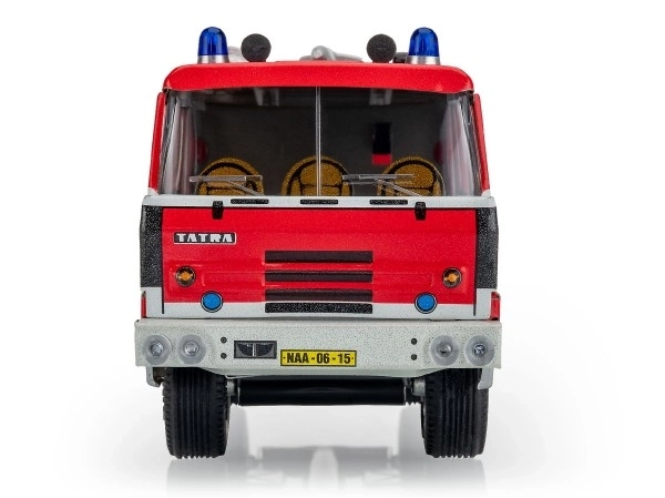 Model van de brandweerwagen Tatra