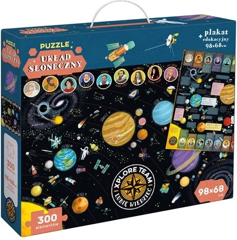 XPLORE TEAM Solar System 300-Piece Puzzle