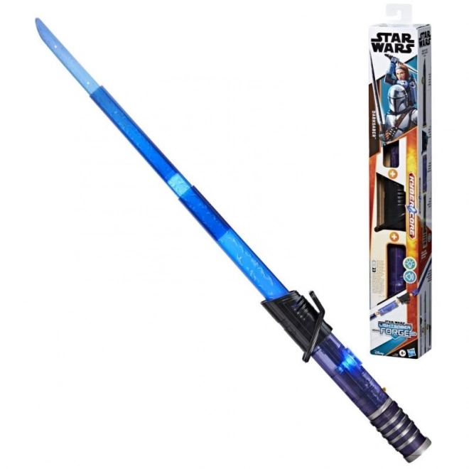 Star Wars Lightsaber Forge Darksaber zwaard met lichten en geluiden