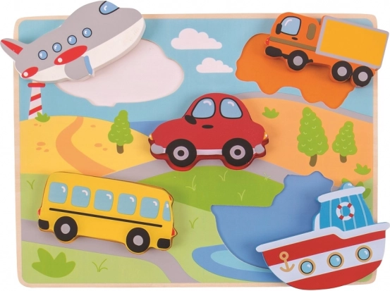 Apprendre en jouant avec les moyens de transport